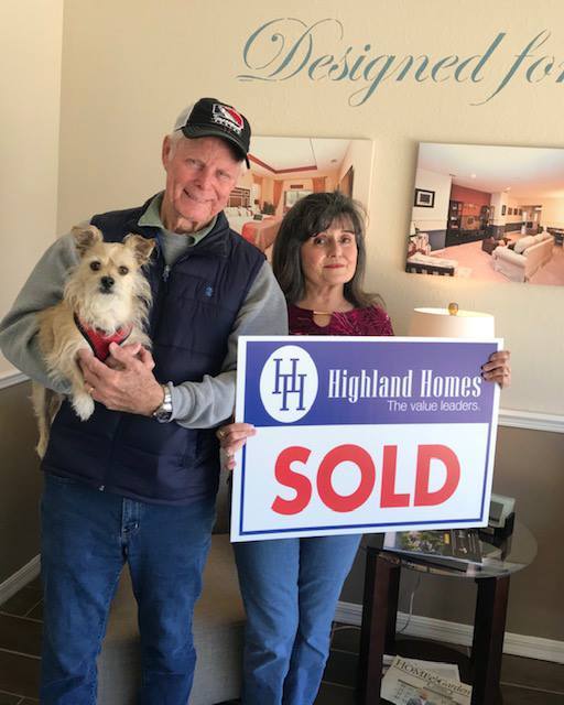 <p>Congratulations to the Richards, new homeowners in Ocala! They are building a Ryleigh home plan and love the neighborhood of Kingsland Country Estates because of the quiet setting and large yard for their pup, Ricky.<br />
<br />
Welcome to the neighborhood and congratulations on your new home!</p>